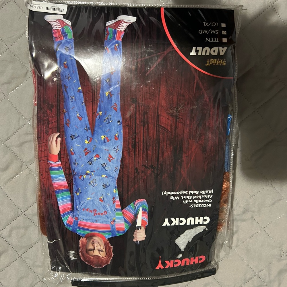Chucky Adult Costume with Wig